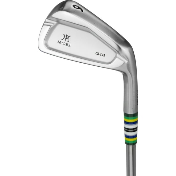 Pre-Owned Miura CB-302 5-PW Iron Set Regular Graphite Mitsubishi Chemical MMT 65 Value