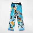 thumbnail image 6 of Phineas And Ferb Pajamas Pants 3D Printing Wide Leg PJ Pant Loungewear Casual Comfy Sleepwear Lounge Pants for Men WomenM, 6 of 9