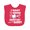 Fuchsia, variant on Inktastic I Want to Grow Up to Be a Dentist Like My Daddy Boys or Girls Baby Bib