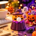 thumbnail image 5 of BingTong Halloween Blowing Bubble Stress Relief Toys,Pumpkin Witch Ghost Squeeze Fidget Toy,Soft Sensory Stress Relief Bubble Pop Desk Toy For Halloween Party Favor C, 5 of 7