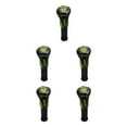 thumbnail image 1 of relayinert Durable Golf Driver Headcover PU Leather Guard UT Club Cover Head Green No.1 37CM 5Set, 1 of 6