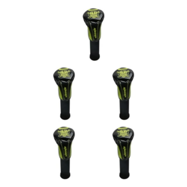 relayinert Couvre-Chef Durable pour Joueur de Golf en Cuir PU Protection UT Club Vert No.1 37CM 5ensemble
