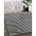 thumbnail image 3 of Ahgly Company Tapis d'Intérieur Lavables en Machine, Rectangle Transitionnel Gris Carbone, 7' x 9', 3 of 7
