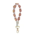 thumbnail image 1 of Clearance! Bohemian Hand-Woven Daisy Flower Keychain Clashing Color Keychain Bracelet Pendant Phone Chain, 1 of 7