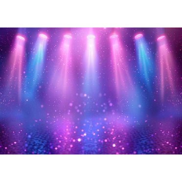 Allenjoy Blue Purple Stage Lighting Backdrop