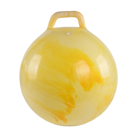 RUIG Hopper Ball for Adults & Teens 16 , 17.7 in Bouncy Ball with Handle, Sit On Hippity Hop Exercise with Air Pump, Active Play for Family Activities & Indoor/Outdoor Sports