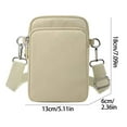thumbnail image 3 of InsCrazy Crossbody Bags for Women Ladies' Casual Shoulder Crossbody Bag Summer Nylon Fabric Mobile Phone Pouch for Travel Outdoor Sports, 3 of 4
