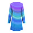 thumbnail image 5 of Jjayotai Women's Long Sleeve Casual Swing Simple T-Shirt Loose Dress, Colorblock Swing Dresses Plus Size Multicolor-17 L, 5 of 5