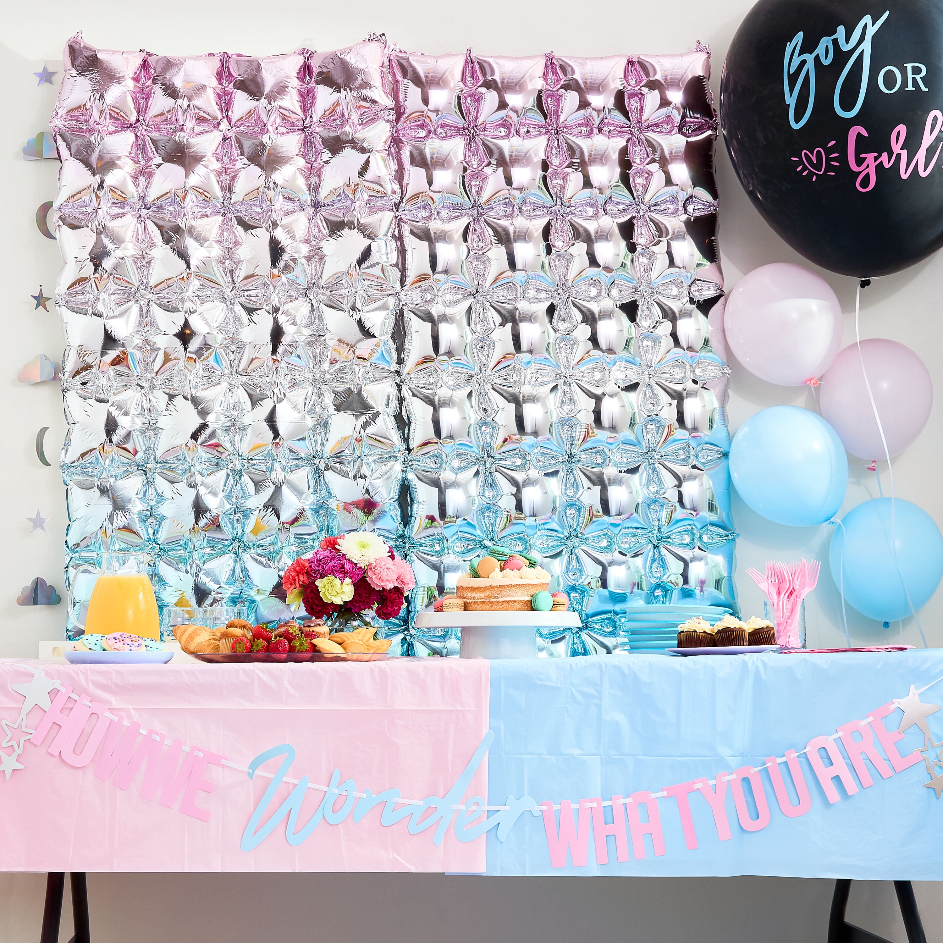 Rectangular 52" x 102" Baby Blue Plastic Table Cover, by Way To Celebrate