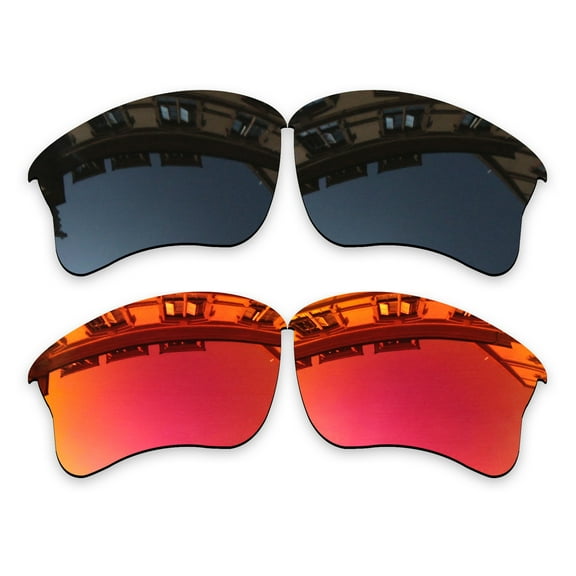Vonxyz 2 Pack Polarized Replacement Lenses for Oakley Flak Jacket XLJ Sunglasses