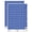 Dark Blue, variant on Original Double Line Border Document Sticker Set - Black - Matte Finish - 2.00" Large