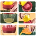 thumbnail image 3 of Squeezer Plastic Juicer Manual Hand Juicer Orange Lime Juicer With In Measuring Cup, 3 of 3