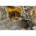 thumbnail image 2 of Addison Rugs Mayfield Washable Contemporary Watercolors Brown Rectangle Rug, 1'8" x 2'6", 2 of 5
