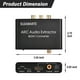 thumbnail image 3 of Extractor de audio HDMI ARC y convertidor KLEAWARTE con SPDIF coaxial, 3 of 5
