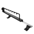 thumbnail image 1 of BESTYASH Pull Out Closet Rod in Black Metal for Efficient Clothes Hanging and Space Optimization, 1 of 8