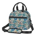 thumbnail image 1 of Balery Vintage Floral Butterflies Bolsa de Almuerzo Impresa, Caja de Almuerzo Reutilizable, Bolsa Térmica Aislada para Almuerzo, Bolsa Antiderrames, 1 of 7