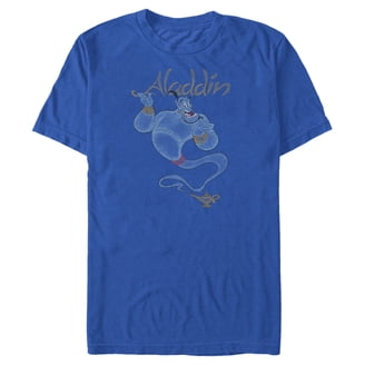 Men's Aladdin Retro 90's Genie Graphic T-Shirt - Walmart.com