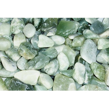 Exotic Pebbles & Aggregates Jade Polished Pebbles, 5