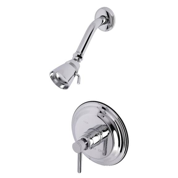 Kingston Brass KB2631DLTSO Single-Handle Pressure Balanced Shower Faucet, Trim Only, Polished Chrome