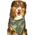 thumbnail image 6 of Goofa Surfing Dinosaur Printing Dog Bandana ,Cat Scarf Adjustable Bib Handkerchief Accessories for Dogs Cats,Pet scarf,Pet fashion, 6 of 6