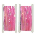 thumbnail image 1 of Paquete de 2 cortinas con flecos de papel de aluminio de oropel de 1x3 M, telón de fondo para decoración de accesorios de fotomatón de fiesta, 1 of 5