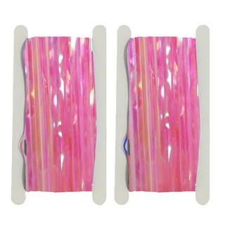 Pink Backdrop for Pink Party Decorations - Pink Foil Fringe