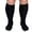 Black, variant on Plus Size Knee High Socks for Women, Seamless High Stretch Socks, Wide Calf Circumference 40-65cm Socks XXL-7XL,Beige