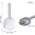 thumbnail image 3 of Pala De Arena Para Gatos De 2 Piezas, Pala Para Arena Para Gatos, Pala Para Arena, Material Abs, Durable Y Fácil De Limpiar, Con Pala Profunda Y Gancho Oculto, Para Gato Y Ca. Afortunado Sencillez, 3 of 5