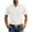 White, variant on Chbgutlmr Plus Size Shirts for Men Lapel Neck Button up Blouse Short Sleeve Lightweight Casual Summer Tops