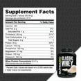 thumbnail image 2 of NutraBio Classic Whey Protein Powder- 25G of Protein Per Scoop - Full-Spectrum Amino Acid Profile - No Fillers, Artificial Colors, Preservatives - Low Glycemic Index - Creamy Vanilla, 5 Pounds, 2 of 7