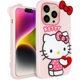 thumbnail image 4 of IC Kompatibel med iPhone 13 Pro Skal, Tecknad Söt Rolig Kawaii Kattunge mobilskal 3D Karaktär Skal Fodral för barn, flickor och kvinnor, 4 of 5