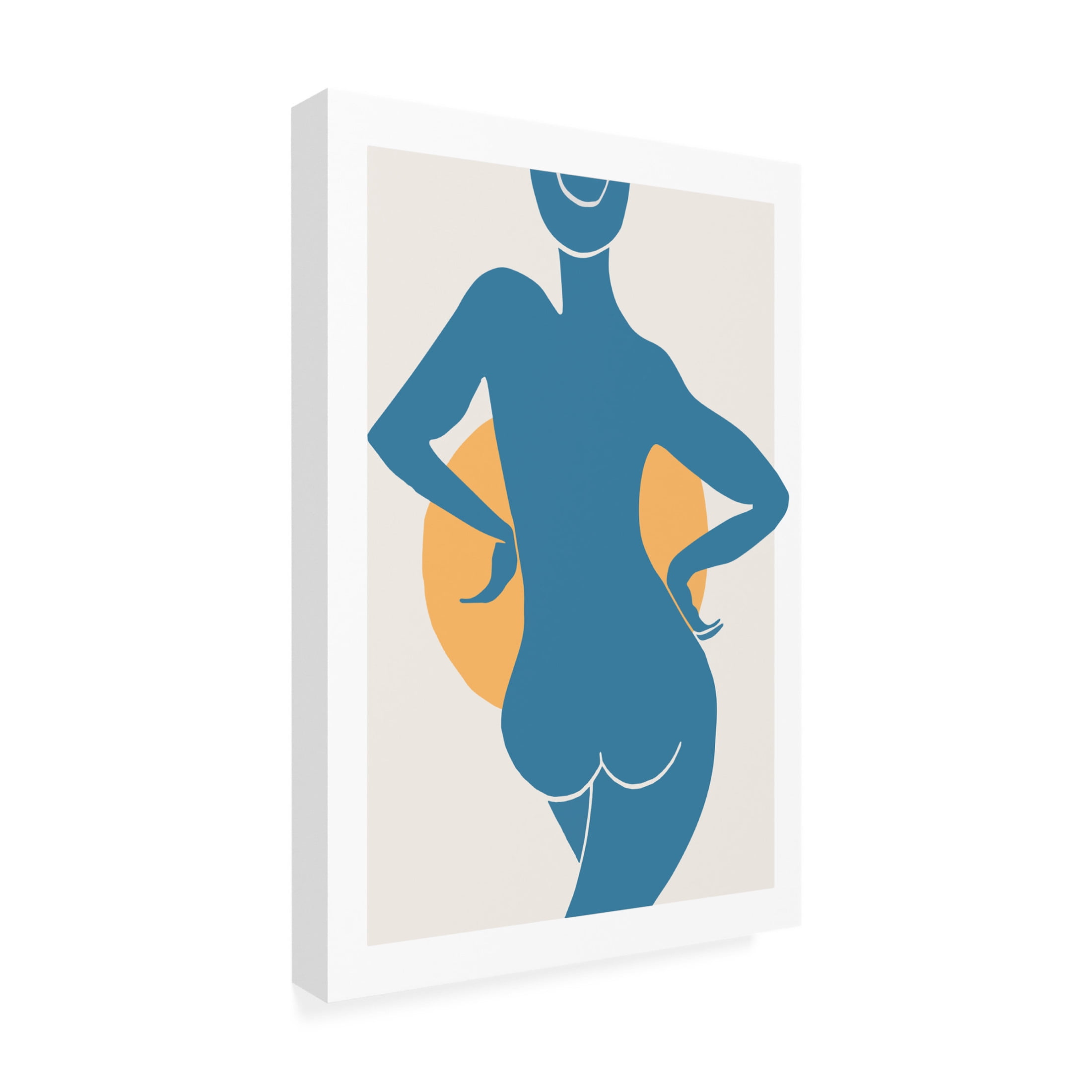 Pictufy Studio II 'Blue Woman' Canvas Art - 30 x 47 Inches
