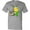 AC-Heather Grey, variant on Inktastic Monarch Butterfly Caterpillar- Cute Baby Insect T-Shirt