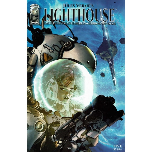 Lighthouse (Jules Verne's ) #5A VF ; Image Comic Book