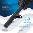 thumbnail image 5 of Detroit Axle - Rear Struts for 1998-2004 Chrysler Concorde Intrepid LHS Dodge Intrepid 1999 2000 2001 2002 2003 2 Ready Struts w/Coil Spring Assembly 300M Replacement, 5 of 7