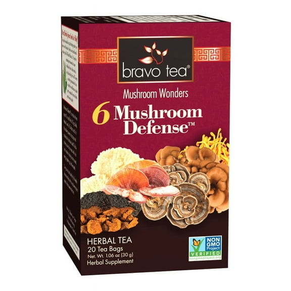 Bravo Tea 6 Mushroom Defense - 20 Bag