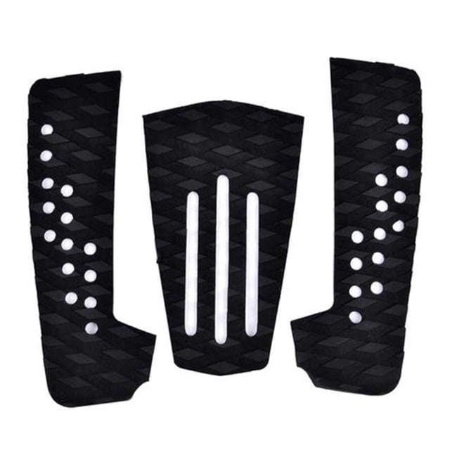 Worallymy 3 uds. almohadilla de tracción para tabla de surf almohadilla para pisotear tabla de surf antideslizante alfombrilla trasera de EVA agarre para pies accesorios para surf 3 tiras Worallymy JD735808008