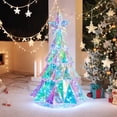 thumbnail image 4 of CM-TOP | Árbol navideño Poligonal con luz de 65CM | 47 * 47 * 65cm | Arbol de Navidad | Lámpara para árbol de Navidad | Lámpara Decorativa de Navidad | Lampara, 4 of 5