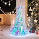 thumbnail image 4 of CM-TOP | Árbol navideño Poligonal con luz de 65CM | 47 * 47 * 65cm | Arbol de Navidad | Lámpara para árbol de Navidad | Lámpara Decorativa de Navidad | Lampara, 4 of 5