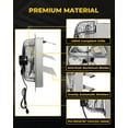 thumbnail image 6 of VENTISOL 14 Inch Shutter Exhaust Fan, Ven Fan with Power Cord Wall Mount, High Speed 1520CFM for Garages, Attic, Shops, Greenhouse, 6 of 7