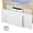 Fits Up to 16.5"W x 12"H, variant on Window Air Conditioner Insulation Cover Fits Up to 20"W x 13.5"H White Indoor Sealing Draft Blocking