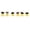 Gold, variant on M Buder 6pcs Guitar Strap Button Smoothly Iron Locks Easy Installation End Pins for Acoustic Classical Bass Electric Guitars Bronze 1.97 inches / 5 cm
