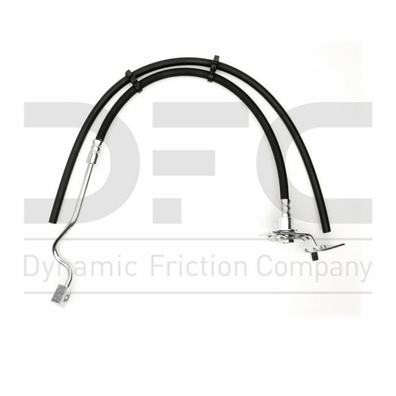 Front Left Dynamic Friction Company Brake Line Hose 350-54359 For 1999-2001 Ford F-350 Super Duty, 2000 Ford F-250 Super Duty