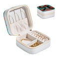 thumbnail image 2 of Mother's Day Pakistan Portable Jewelry Box with Imitation Metal Nylon Zipper and Customizable Grid - Compact Storage Case for Rings, Earrings, Bracelets, 2 of 6