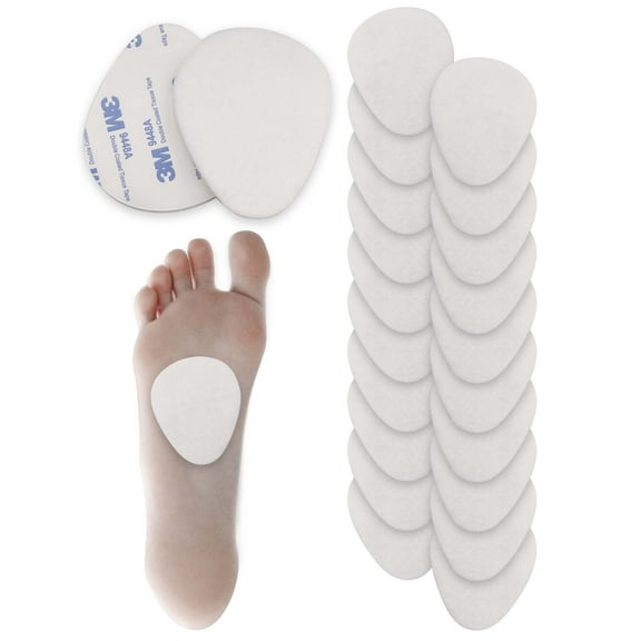 MoHern Metatarsal Pads for Pain Relief, 20 Pcs Ball of Foot Cushions for Women and Men