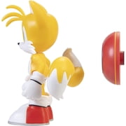 Sonic 4 Inch Figure Modern Tails W/star Spring