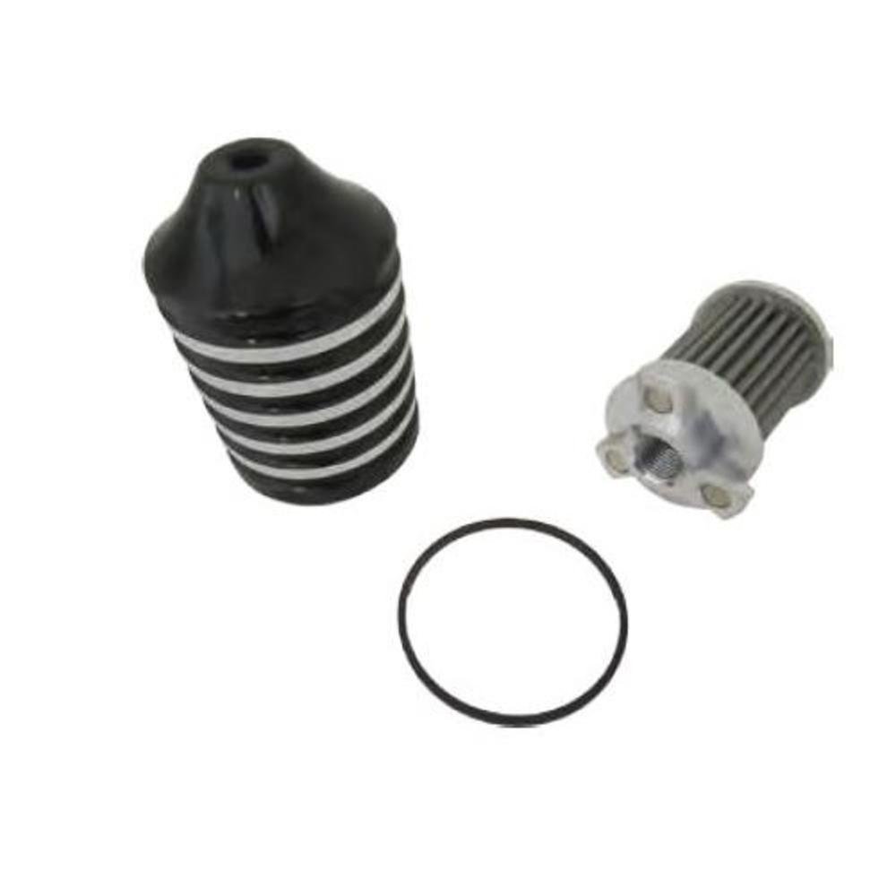 HardDrive 458013 Billet Reusable Oil Filters Black