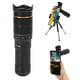 thumbnail image 1 of Telescopio negro, telescopio portátil de aumento 22X para teléfono inteligente LHCER Descripción de la referencia, 1 of 8