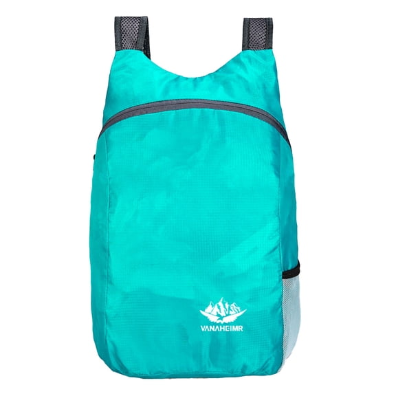 AUDeals Colorful Folding Travel Backpack, Lightweight Outdoor Large Capacity Sports Travel Backpack, Multifunctional School Backpack for Daily Outdoor Use