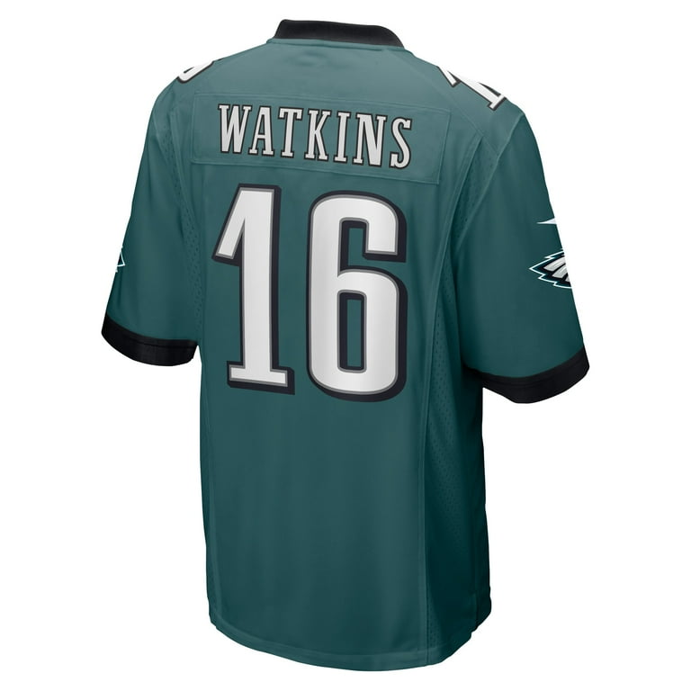 Men s Nike Quez Watkins Midnight Green Philadelphia Eagles Player Jersey Walmart